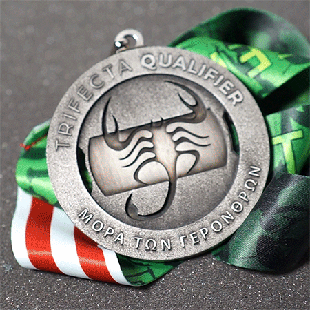 Personalize your race medal