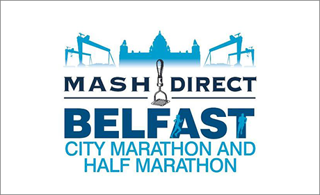Belfast City Marathon logo carousel